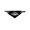 White, variant on Chilling W My Human Pet Bandana  -Smartprints Designs,  Large