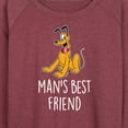 thumbnail image 3 of Mickey & Friends - Man's Best Friend - Women's Lightweight French Terry Long Sleeve Shirt, 3 of 5