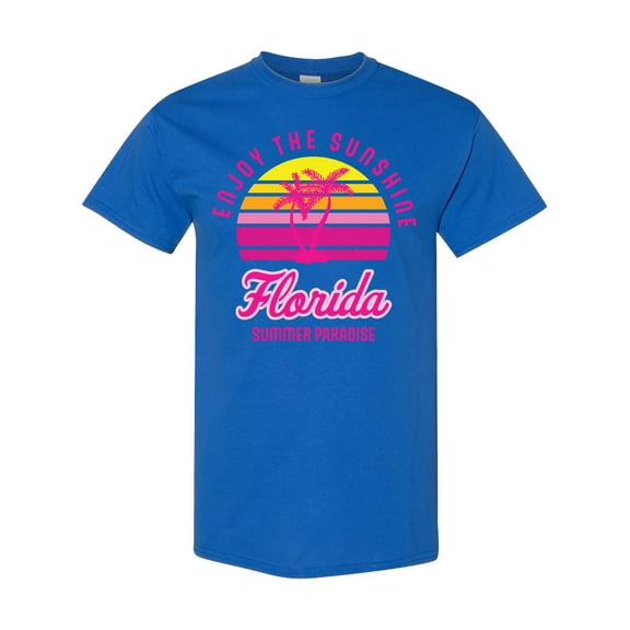 Inktastic Enjoy the Sunshine Florida Summer Paradise T-Shirt