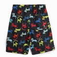thumbnail image 4 of NIEWTR Boys Swim Trunks Quick Dry Board Shorts Lightweight Beach Swim Shorts with Fun Prints for Toddler Kids（Multicolour,10-12 Years), 4 of 9