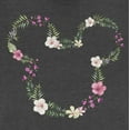 thumbnail image 2 of Junior's Mickey & Friends Floral Logo Festival Muscle Graphic Tee Charcoal Large, 2 of 4