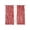 Red, variant on Vintage Wave Lines Sheer Curtains 72 Inch Length 2 Panels Set, Classic Minimalist Striped Navy Blue Voile Window Treatment Rod Pocket Curtains Sheers Drapes for Bedroom/Living Room/Kitchen 52"x72"x2