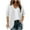 White, variant on ameIAEA Plus Size Cardigan for Women Short Sleeve Open Front Cardigans Summer Casual Jacket
