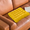 thumbnail image 6 of XIBUFE 2026 New Memory Foam Meditation Floor Pillow Square Large Cushion,(16X16)",Orange Yellow for Meditation, Yoga, Relaxation, Reading, Home Decor, Floor Seating, 6 of 6