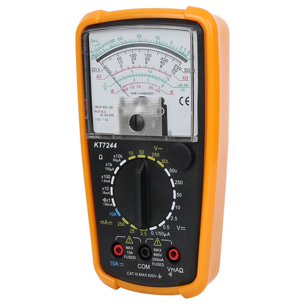 High 20 Ranges Multimeter, KT7244 Multimeter, For Household Outlets