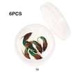 thumbnail image 3 of Naiovety Accesorios de pesca La apariencia realista para una pesca eficaz es muy eficaz para atraer Pescar 6 verde catorce, 3 of 6