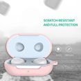 thumbnail image 3 of Funda protectora de silicona con llavero para Samsung Galaxy Buds+ (rosa), 3 of 9