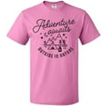 thumbnail image 3 of Inktastic Adventure Awaits Outside in Nature with Tent and Mountains T-Shirt, 3 of 5