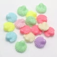 thumbnail image 2 of EOEMY 100 Pcs Mixed Pastel Color Acrylic Shell Beads 14mm Jewelry Making, 2 of 6