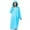 Blue, variant on Wovilon Raincoat For Adults Portable Rain Cape Water-proof Outdoor Raincoat With Hood Transparent Raincoat For Camping, Hiking & Travel