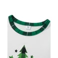 thumbnail image 6 of Christmas Family Matching Pajama Sets Cute Christmas Tree Elk Sleepwear Holiday PJS Sleepwear for Couples Kids Bab, 6 of 10