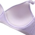 thumbnail image 5 of Full Coverage Bras for Women Xunlbb Plus Size Women's Large Soft Thin Cup Collection Accessory Breast Bra(Purple,XL) Clearance Sale, 5 of 7