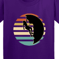 thumbnail image 4 of Inktastic Rock Climbing Mountain Climber Silhouette Youth T-Shirt, 4 of 5