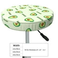 thumbnail image 4 of Fotbe Green Avocado Stool Covers Round,Waterproof Round Bar Stool Covers Bar Chair Covers Washable Stool Cushion Slipcover for 12-14 Inch Chair-13 inch, 4 of 7