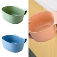 thumbnail image 5 of Hobeauty Kitchen Cabinet Hanging Garbage Waste Bin Trash Storage Container Trash Can Basket Holder Rubbish Organizer, 8.27 x 7.01 x 3.54", 5 of 8