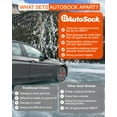 thumbnail image 6 of AutoSock HP645 - Passenger Vehicle Snow Socks for Tires on Cars, SUVs and Pickups, Pack of 2, 6 of 9