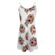 thumbnail image 5 of Vestido sin mangas con estampado floral sin mangas con cuello en V de cintura media de verano de moda sexy para mujer Pompotops ghjkhdj8699, 5 of 5