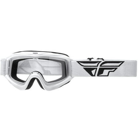 - Fly Racing Focus Goggles (White, OSFM)