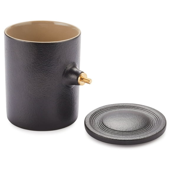 Woodriver Project Kit - Ceramic Coffee Mug Turning Kit With Ceramic Lid - 12Oz.