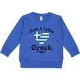 thumbnail image 2 of Inktastic Just a Little Greek Heritage Toddler Sweatshirt, 2 of 4