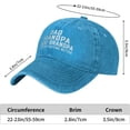 thumbnail image 5 of Dad Grandpa Great Grandpa I Just Keep Getting Hats Funny Dad Hat Adjustable Vintage for Men Women Baseball Cap Black, 5 of 7