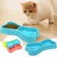 thumbnail image 2 of Comedero doble para mascotas con cuencos deslizantes para perros y gatos, color aleatorio, 2 of 7