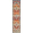 thumbnail image 3 of Unique Loom Isabella Collection Area Rug - Rossellini (2' x 8' Runner Rust Red/Beige), 3 of 9