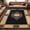 Midnight Blue, variant on Traditional Medallion Scroll Floor Carpet Soft Large Indoor Area Rugs Or Runner for Entryway, Living Room, Bedroom, Any Room