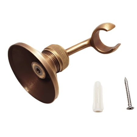 

Hand-Held Shower Head Holder Rust-Proof Shower Head Bracket Vintage Shower Head Mount Gold Wall Shelf Rack for Bathroom Hotel Bathing