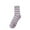 Purple, variant on Xfvqtps Fuzzy Socks for Women Fluffy Coral Velvet Socks Furry Stripe Color Blocking Middle Tube Non Shedding Comfort Soft Cozy Warm Winter Floor Socks Pink