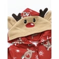 thumbnail image 5 of Morttic Christmas Family Matching Jumpsuits One-Piece Hooded Zipper Romper for Baby Kids Adults Pajamas, 5 of 7