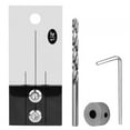 thumbnail image 2 of Dowel Hole Drilling Guide,Pocket Hole Jig Step Hole Jig Locator Hole Locator Proven Performance, 2 of 10