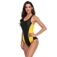 thumbnail image 5 of FYCONE Women's Athletic One Piece Swimsuit Sports Racerback Training Swimwear, 5 of 8