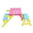 thumbnail image 4 of Holaki KID'S MULTI-FUNCTIONAL ARM CHAIR,TABLE+ 2 BENCHES (All-in-one), 4 of 8