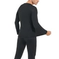 thumbnail image 7 of ANYFIT WEAR Men's Thermal Underwear Long Johns Set Fleece Lined Base Layer Warm Top&Bottom for Cold Weather Black L, 7 of 7