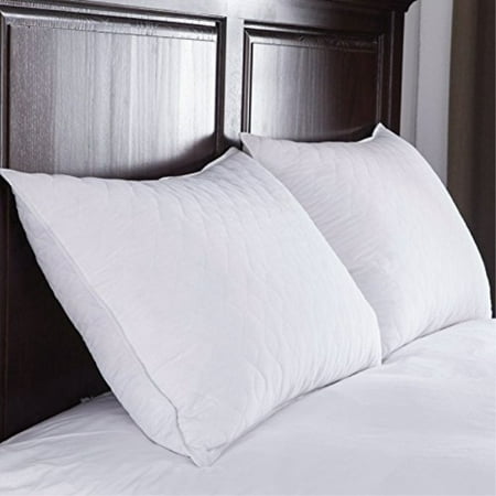 Pillows for Sleeping 2 Pack, Serta Queen Bed Pillows Set, Home Soft Best Comfort sleep pillow set, Bonus of a Prestee Elegant