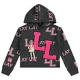 thumbnail image 2 of Nickelodeon Girls That Girl Lay Lay Pullover Hoodie and Jogger Sweatpants Clothing Set - Little and Big Girl Sizes 4-16, 2 of 7