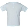thumbnail image 3 of Bella Canvas Baby Short Sleeve Triblend Tee, 36, Ice Blue Triblend, 3 of 3
