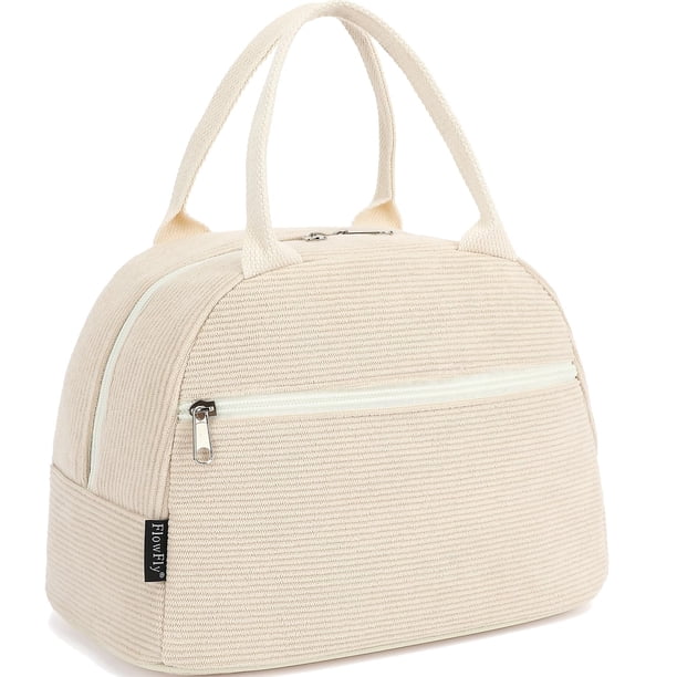 Bolsa Térmica para Almuerzo FlowFly de Pana Beige para Mujer