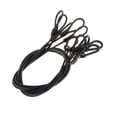thumbnail image 3 of Cables de seguridad para luces de escenario Hugo Negro 33 pulgadas 5 piezas, 3 of 10