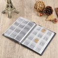 thumbnail image 3 of Coin Collection Album Coin Collectors Holder Professional Coin Collection Book Portable 120 Coin Holders Scrapbooking Album,Green, 3 of 6