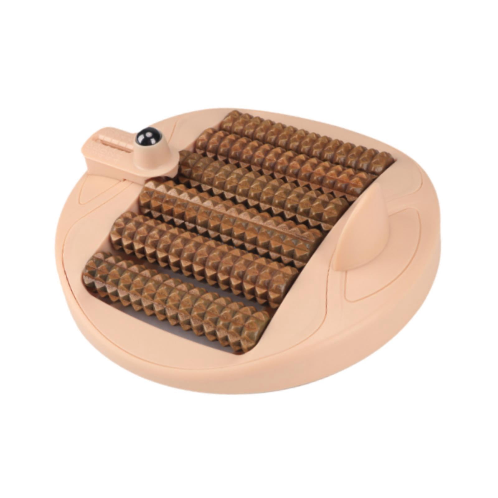 Foot Roller Massager Acupressure Wooden Deep Tissue Stimulating Tool for Home Office Adults Use