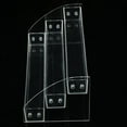 thumbnail image 2 of Tebru Nail Polish Rack  Durable Nail Polish Acrylic Clear Makeup Display Stand Rack Organizer Holder  Nail Polish Display Rack, 2 of 8