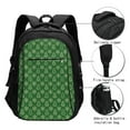 Adobk Christmas (2) Print Travel Laptop Backpack, Anti Theft Slim