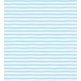 thumbnail image 3 of Harbour Stripe Duvet Cover Set, Wavy Soft Horizontal Old Fashion Pattern Geometric Lines Image, Decorative 3 Piece Bedding Set with 2 Pillow Shams, Queen Size, Pale Blue White, by Ambesonne, 3 of 3