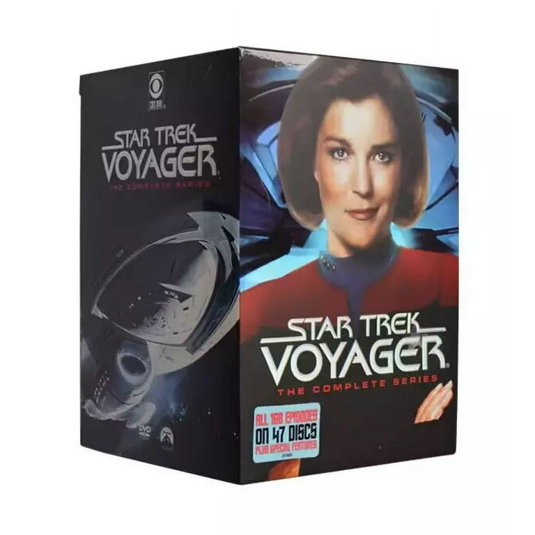 Star Trek Box Set: Voyager - Complete Series (DVD, 2017, 47-Disc) - Walmart.com Star Trek Box Set: Voyager - Complete Series (DVD, 2017, 47-Disc) - Walmart.com