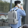 thumbnail image 5 of Cadorn 3PC Travel Laptop Backpack, Business Theft Slim Laptop Backpack With USB Charging Port, College Bag Gifts, 5 of 7