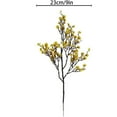 Clearance! Ynlkorvg Simulated Pendant Fall Faux Flowers Babys Breath Flower Bulk Artificial