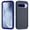 Blue, variant on For Google Pixel 9 6.3 inch Shockproof Rugged Full Body Protection Heavy Duty Dust/Drop Proof 3-Layer Cover Case​,Blue,For Google Pixel 9