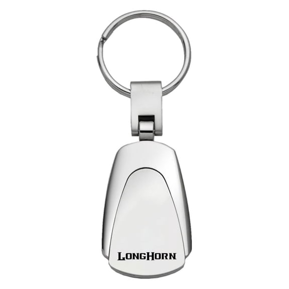 Dodge Longhorn Teardrop Key Fob (Silver)